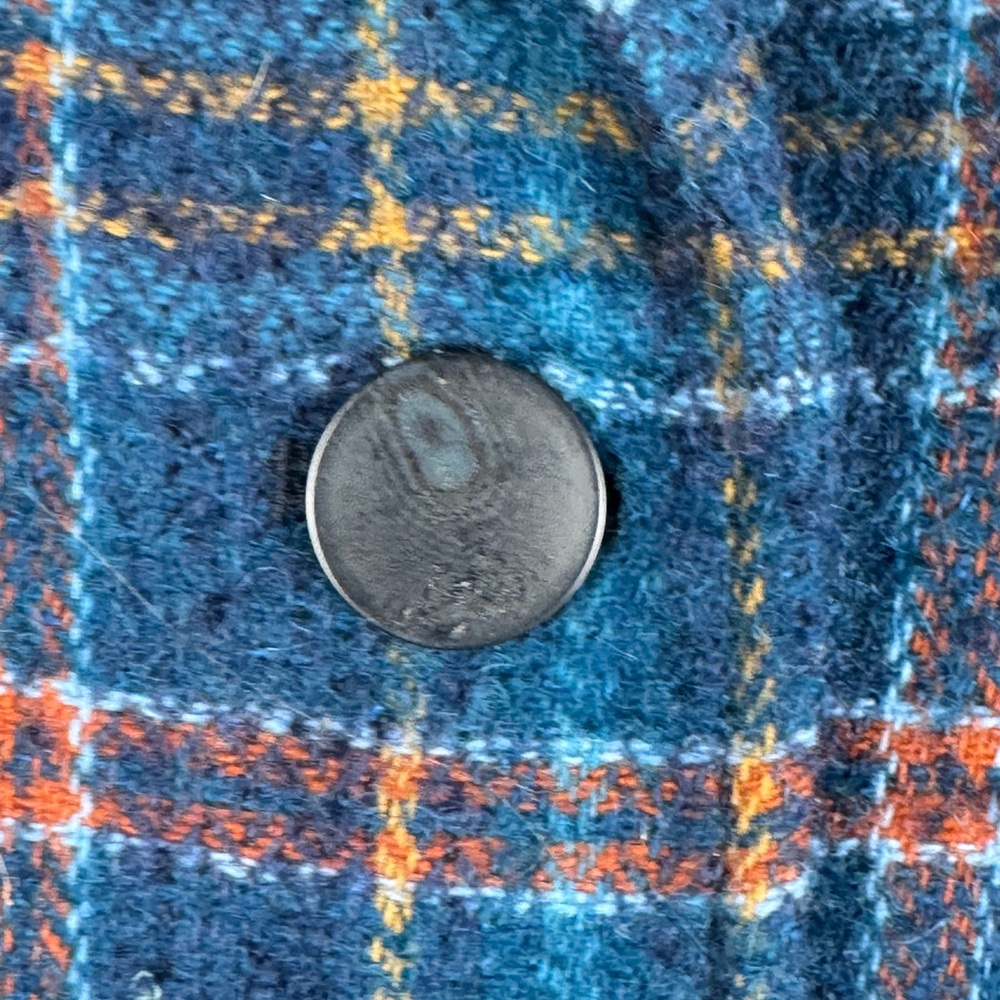 Pendleton Wool Mohair Blend Tweed Jacket Peacoat … - image 2